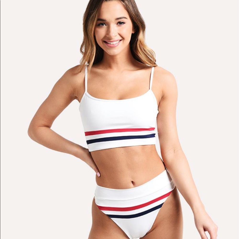 L*Space Red White and Blue Bottom